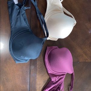 Victoria secret cotton wired bras